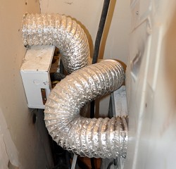 Don't do this unless you want a clogged dryer vent. Photo by the author.