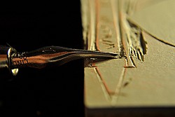 Linoleum is popular as an artist's material. Photo: Kim Love/Flickr