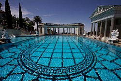 The pool at Hearst castle photographed by Adam Verwymeren