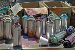 paint spray cans dispose empty networx thrown recycled