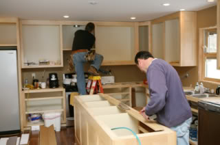 Finish carpenters