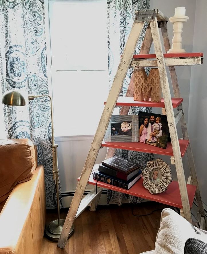 DIY Ladder Bookshelves Everybody Repurpose Tonight! Networx