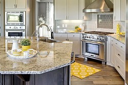 Contemporary granite countertops / courtesy Coldspring
