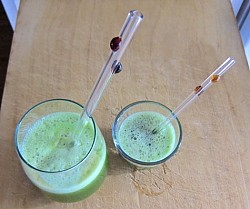 Glass Dharma straws via BonzaiAphrodite.com. Photo: Sayward Rebhal