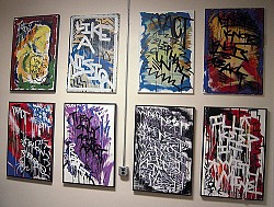 Thinking of creating your own art show? Well now you know which fasteners to use to hang heavy pictures. Photo: Rob React/Flickr