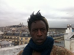 Williams on his Paris roof