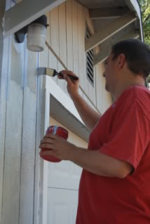 Painting siding