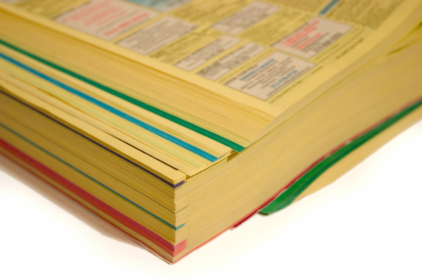 Check out these 17 DIY ways to upcycle a telephone book. (Photo: sjlocke/istockphoto.com)