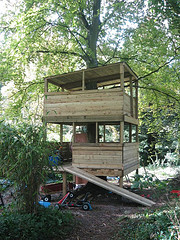 Tree house fort Photo: Danny Sullivan/flickr
