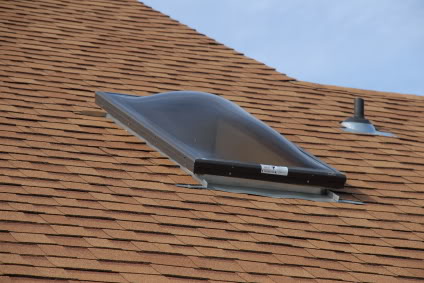 Skylight on roof Skylight on roof