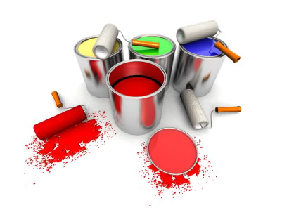 shiny paint