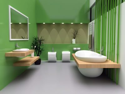 Spacious bathroom Spacious bathroom