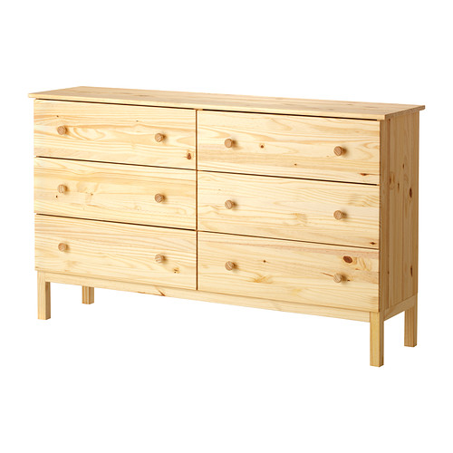 The Tarva 6 Drawer Chest from Ikea