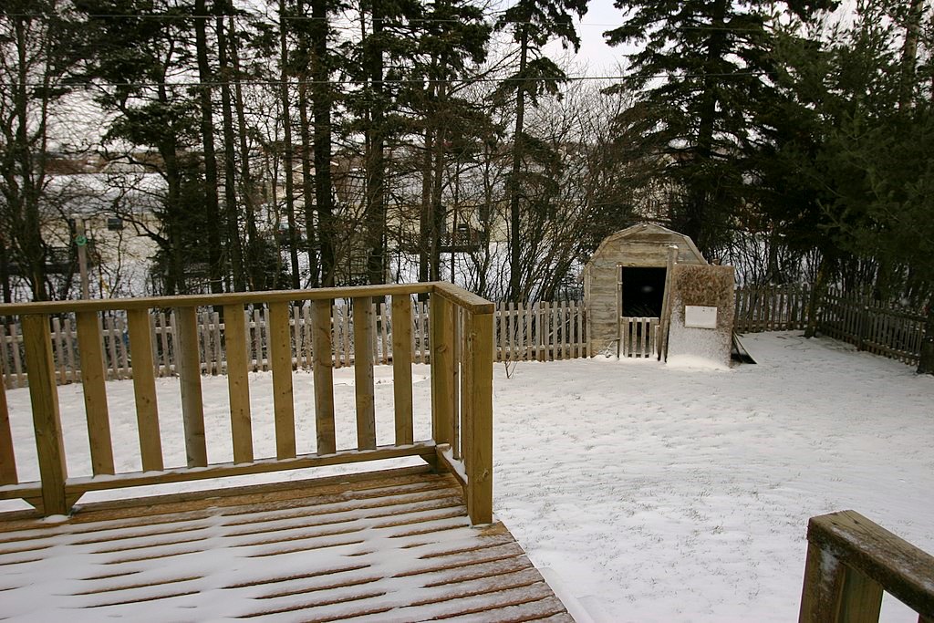 Winter is hard on your deck  Martin Cathrae  / Wikimedia Commons   