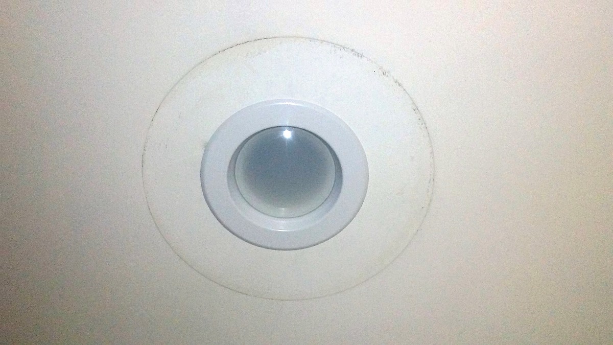 Simple new recessed light installation