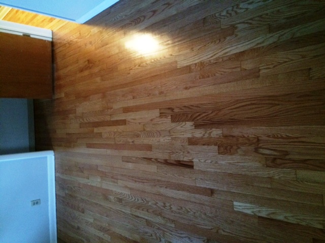 AFTER Gleaming oak floor