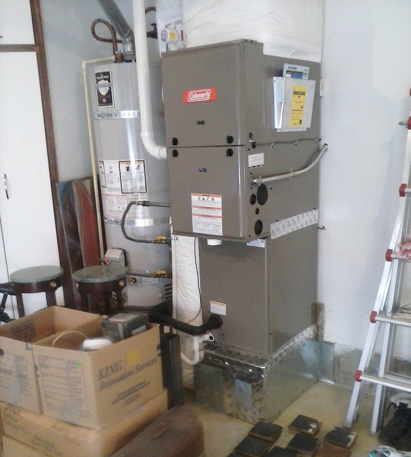 New HVAC Installation after my Furnace Failed Inspection - Networx